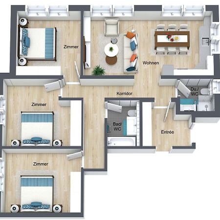 Ferienhaus Casa Luna Zermatt Eksteriør billede